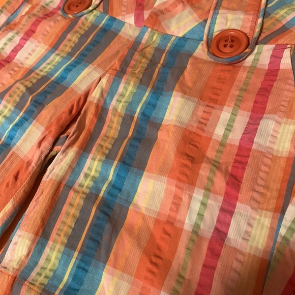 Rue 21 plaid Bermuda shorts Sz 0-1 - Picture 3 of 9